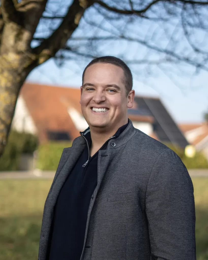 Noah Schärer, Inhaber und Geschäftsführer der Schärer Immobilien AG in Lyss