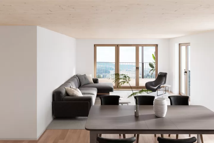 Daheim im Oberdorf - grosszügige 4.5 Zimmer im Obergeschoss mit 52 m² Wohn- und Essbereich – Bild 2